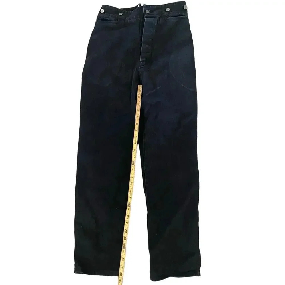 Maker Black Straight Legs Pants Size 36